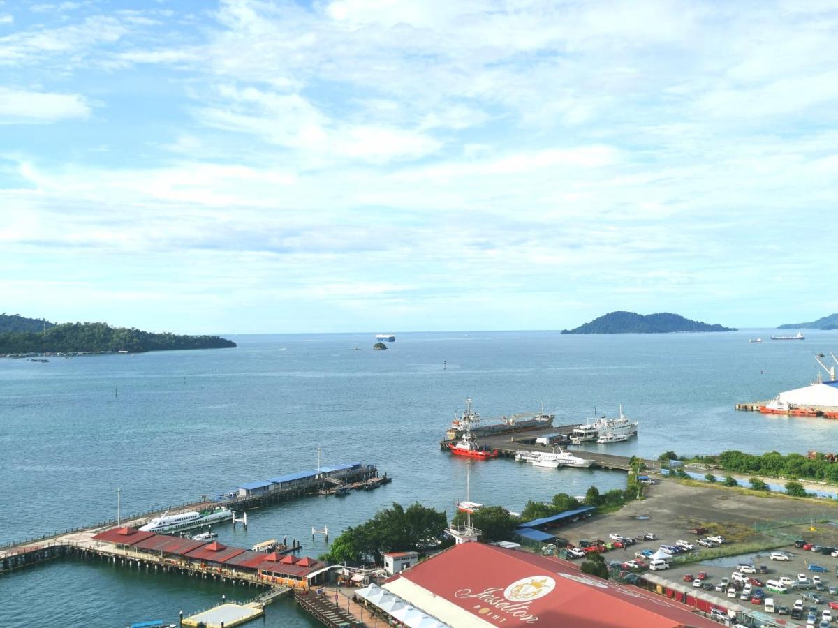 M Centro City Centre @ Gaya Street By Sunset Seaview Vacation Condos Kota Kinabalu Eksteriør billede