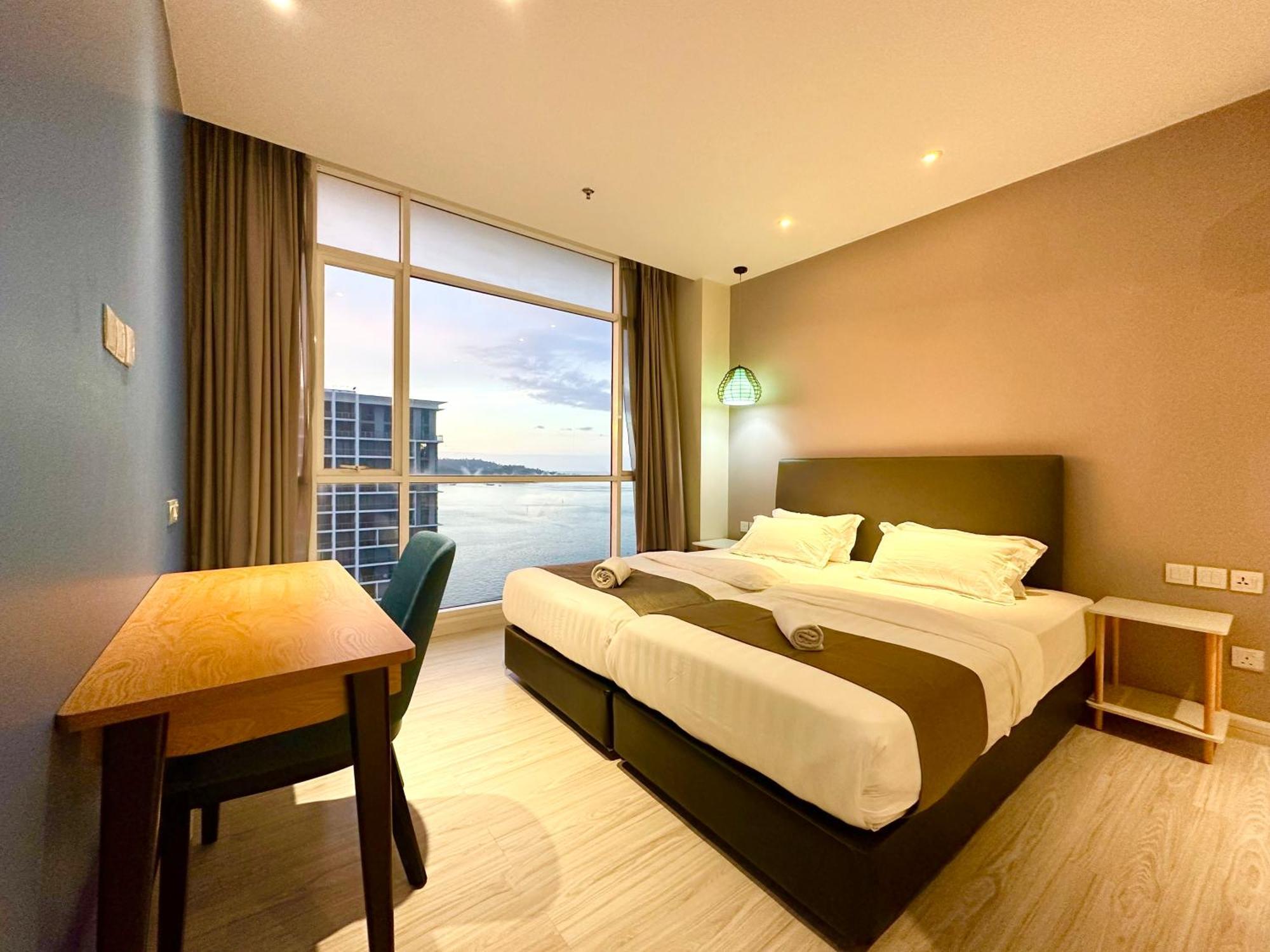 M Centro City Centre @ Gaya Street By Sunset Seaview Vacation Condos Kota Kinabalu Eksteriør billede