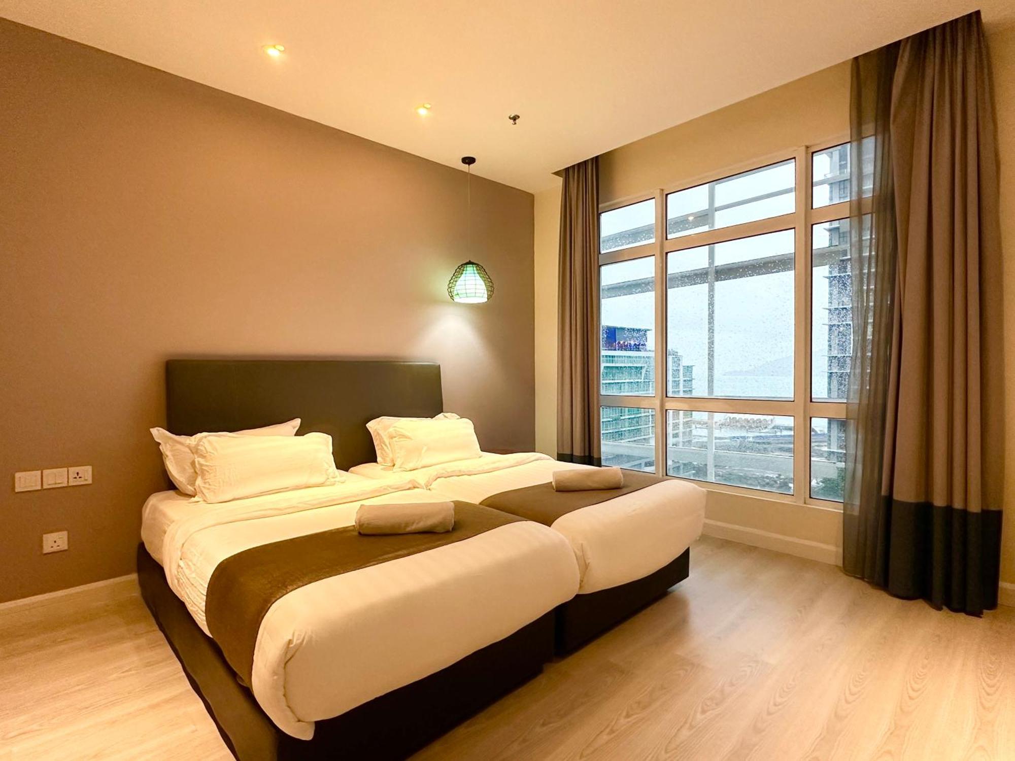 M Centro City Centre @ Gaya Street By Sunset Seaview Vacation Condos Kota Kinabalu Eksteriør billede